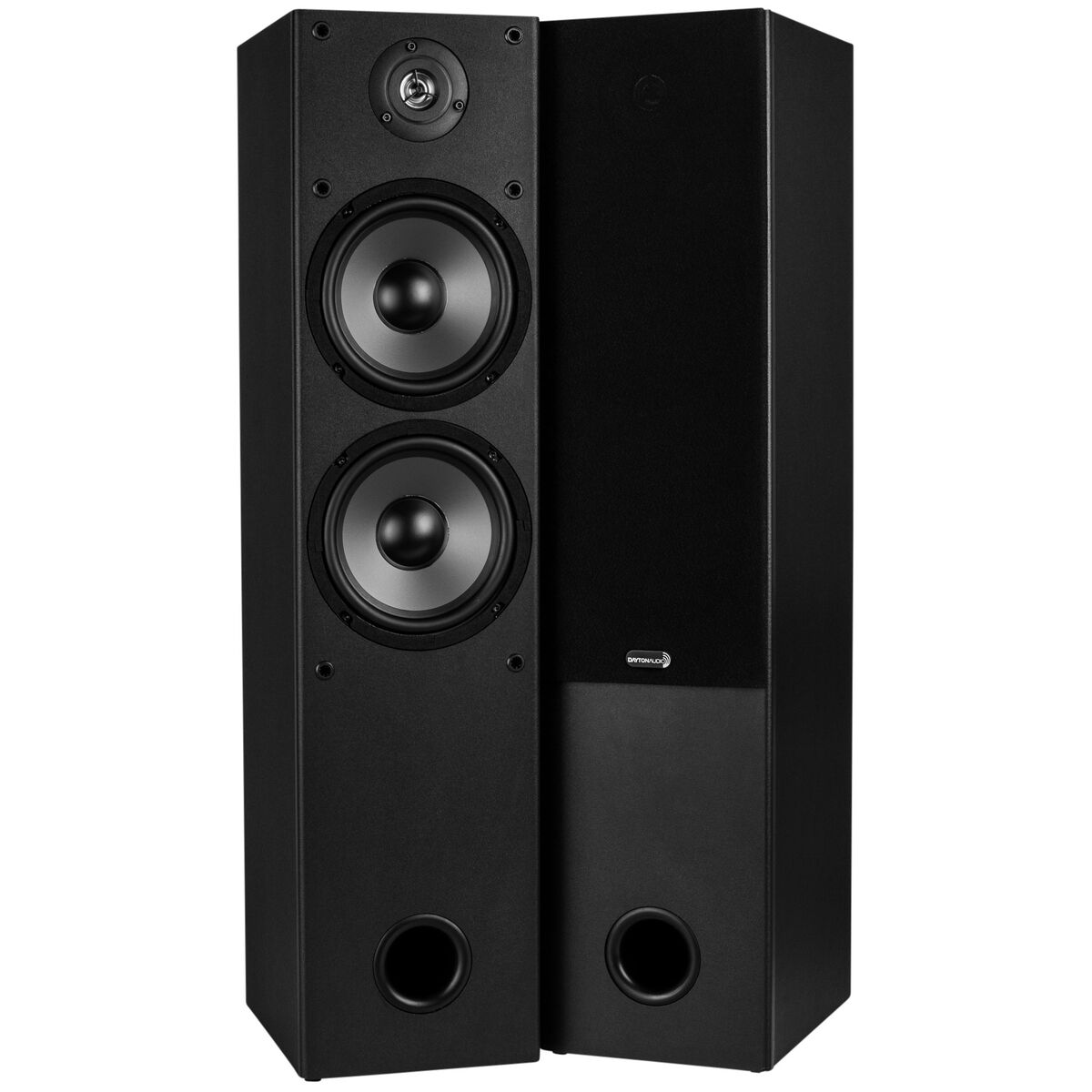 Dual hot sale tower speakers